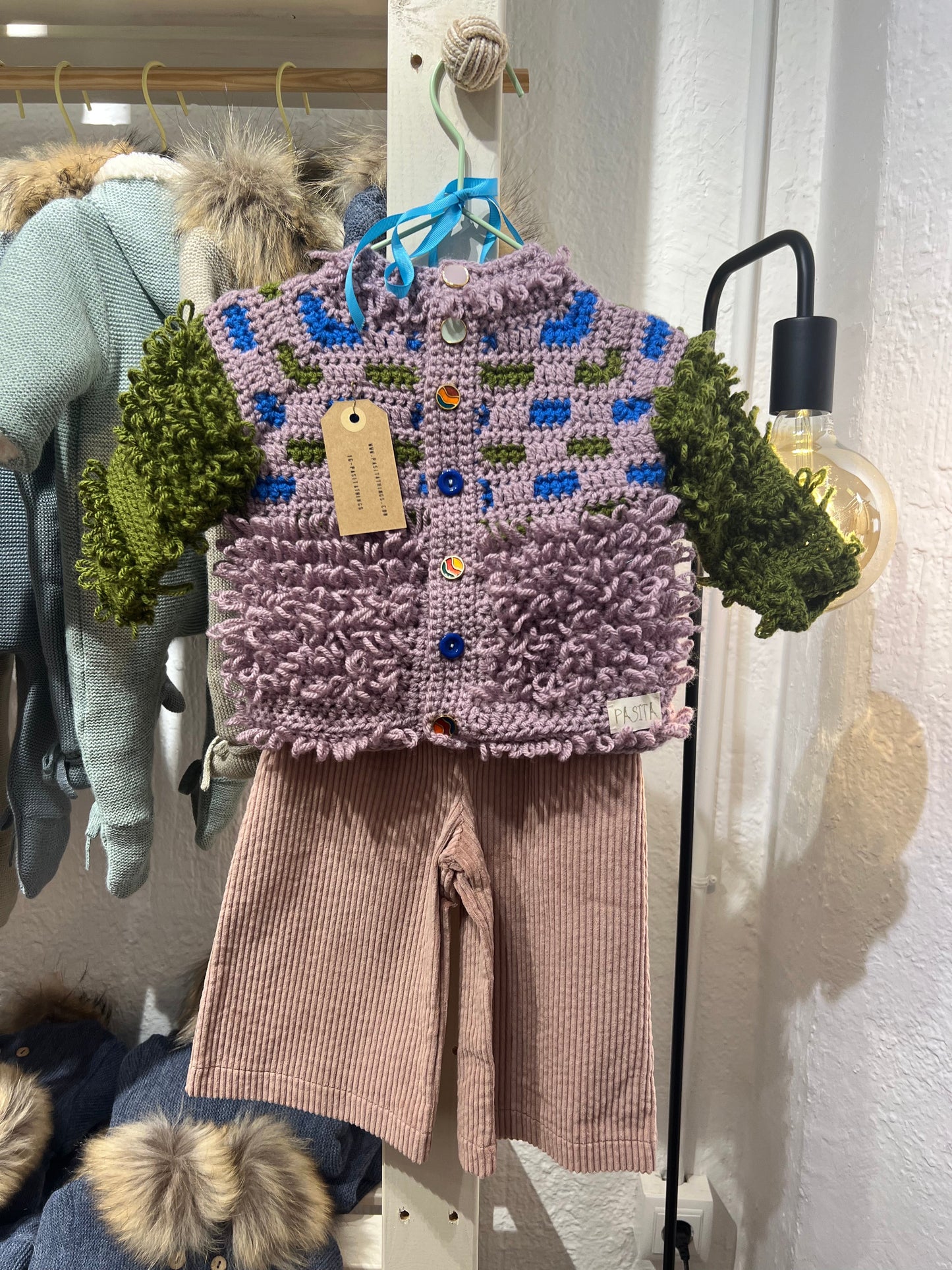 Wool Cardigan - One of a kind