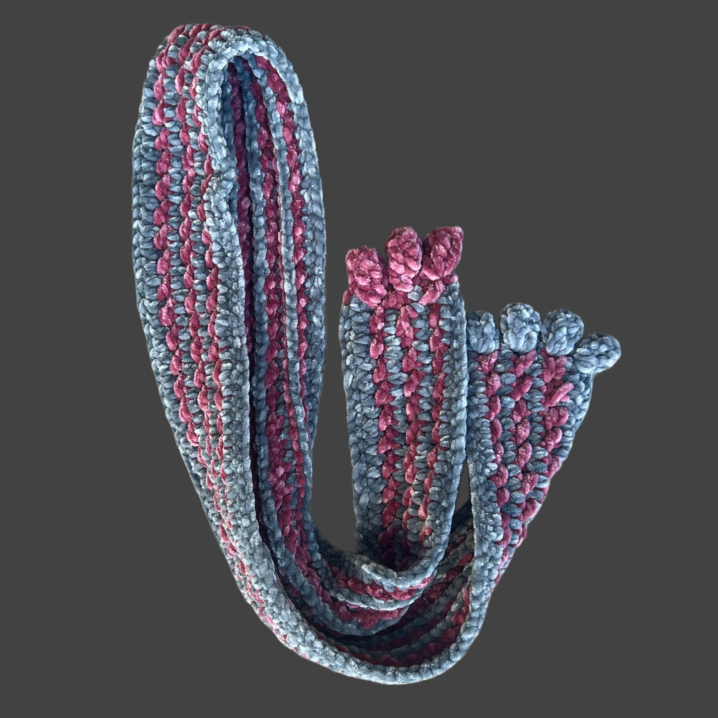 Velvet Scarf - one of a kind