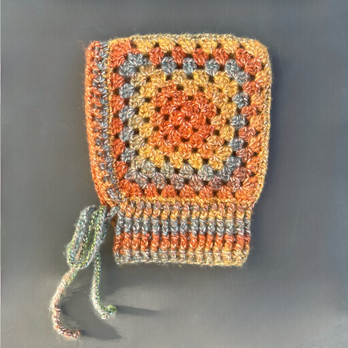 Colorful Wool Bonnet