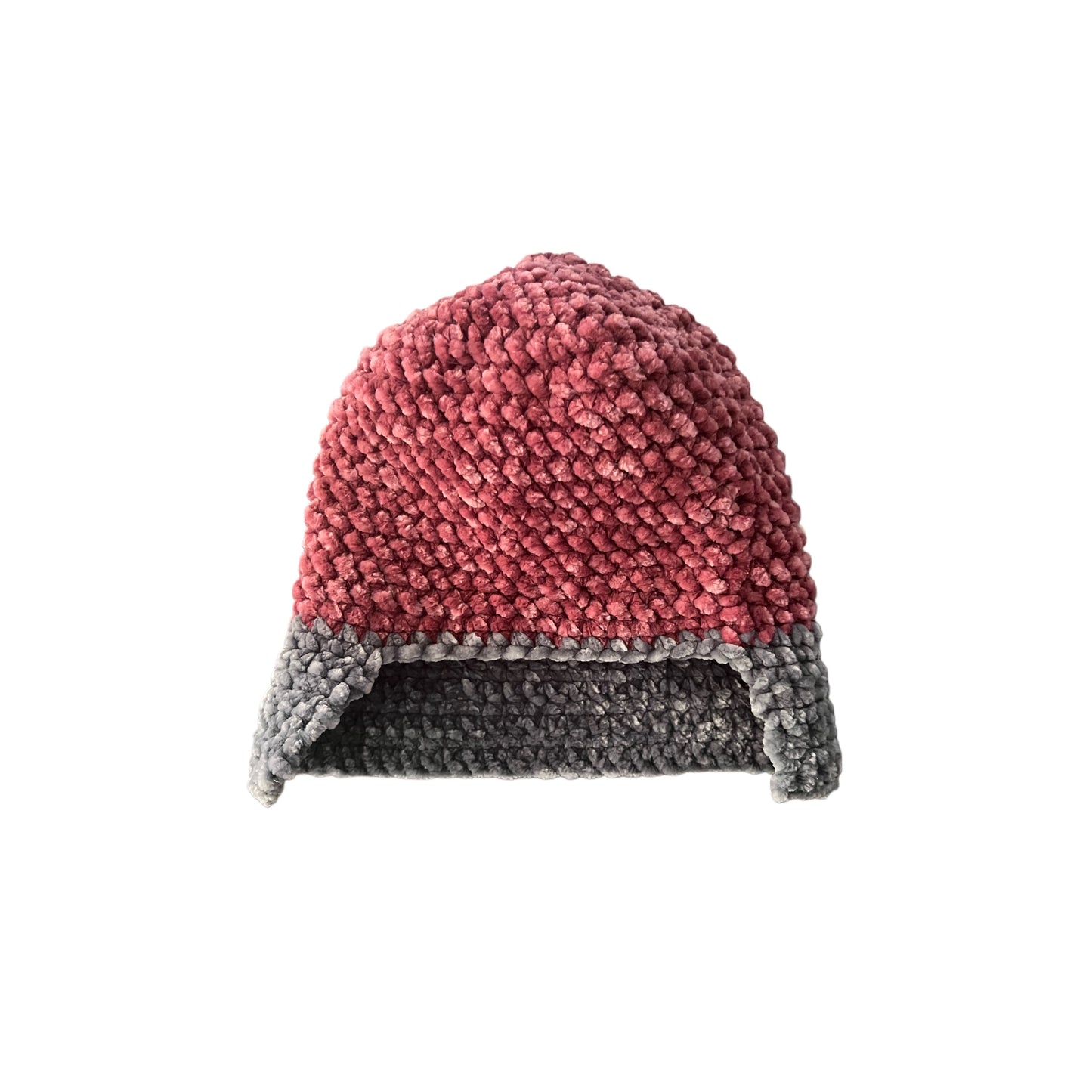 Velvet Beanie Hat - One of a kind