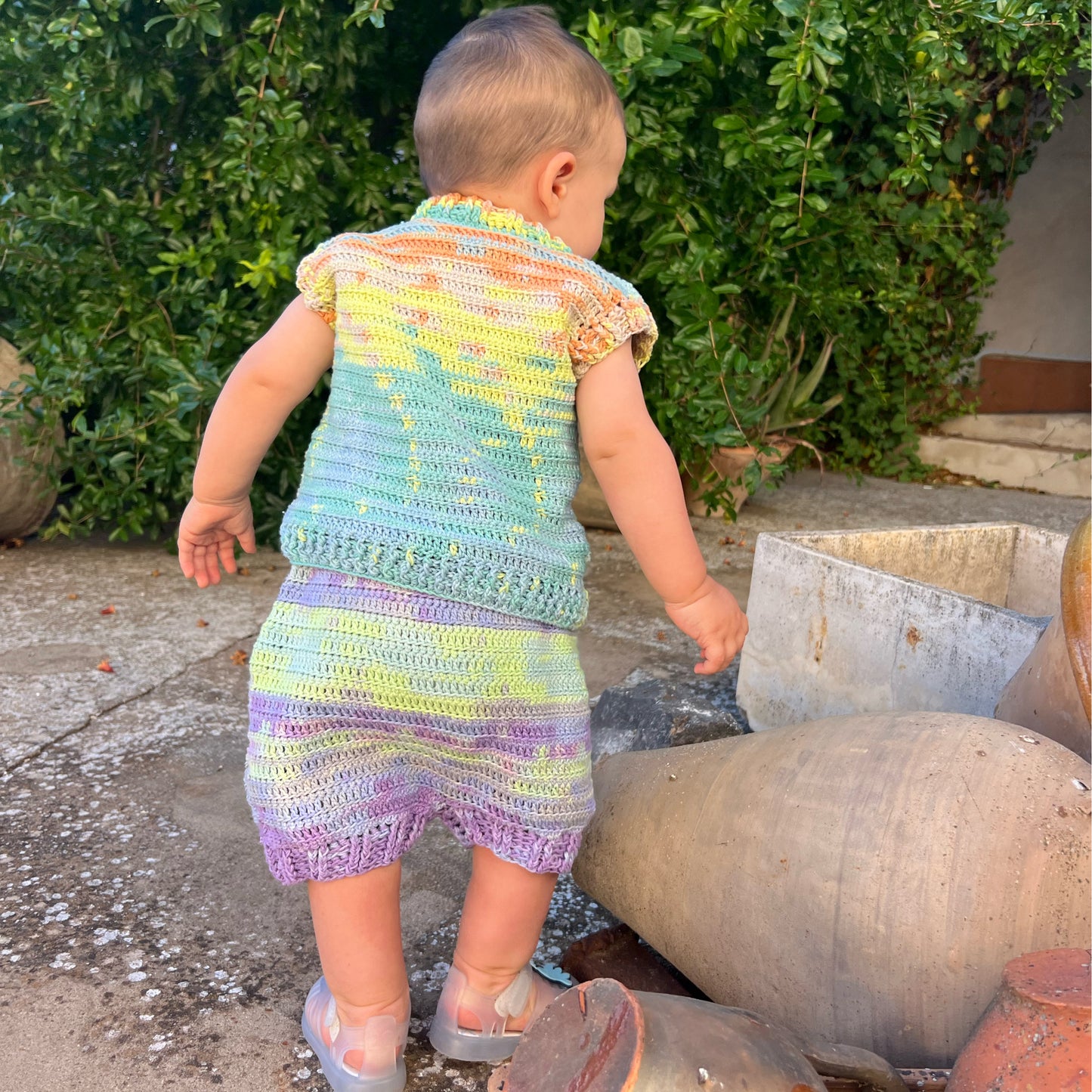 Chaleco de algodón a crochet - Hecho a pedido