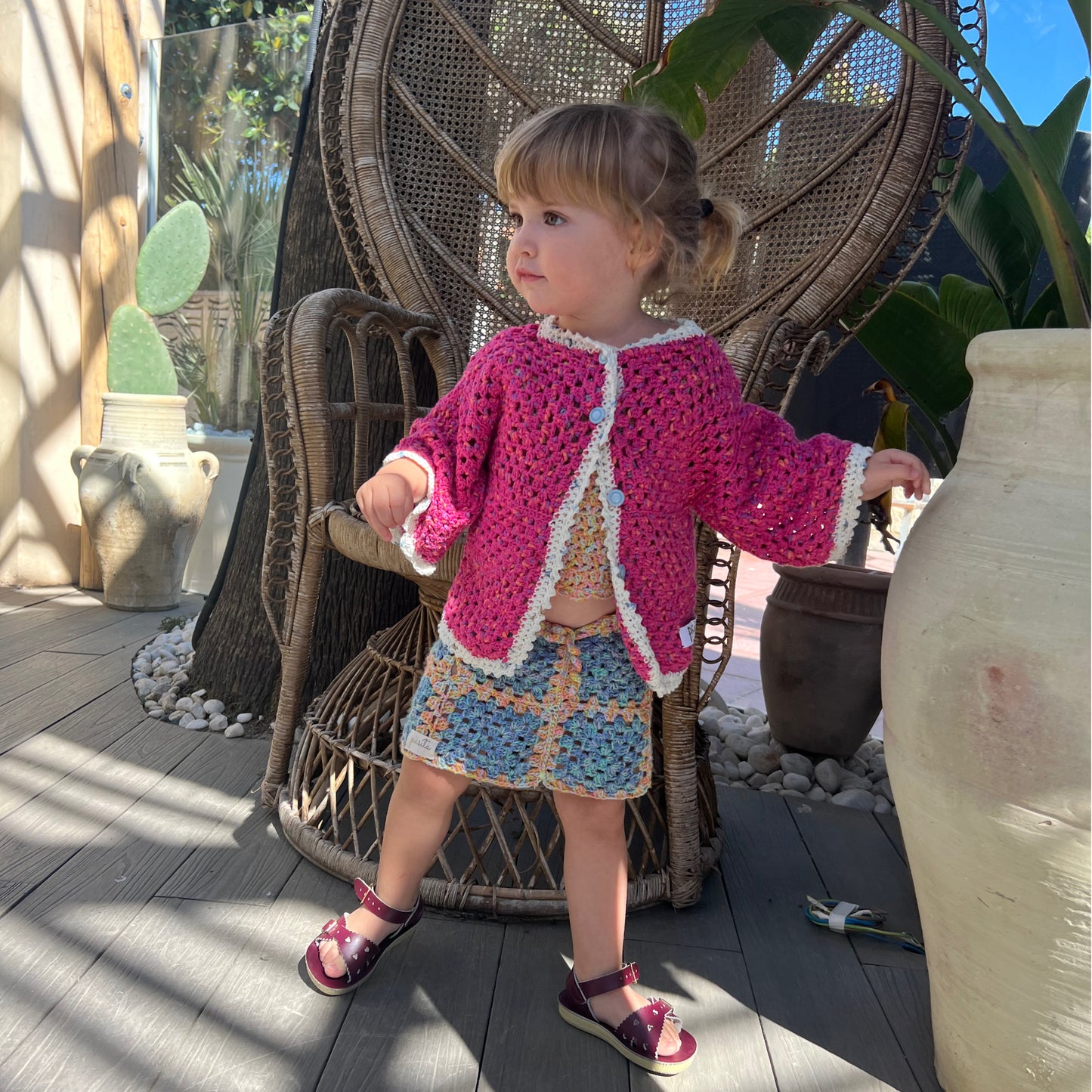 Cárdigan tipo kimono: una pieza única