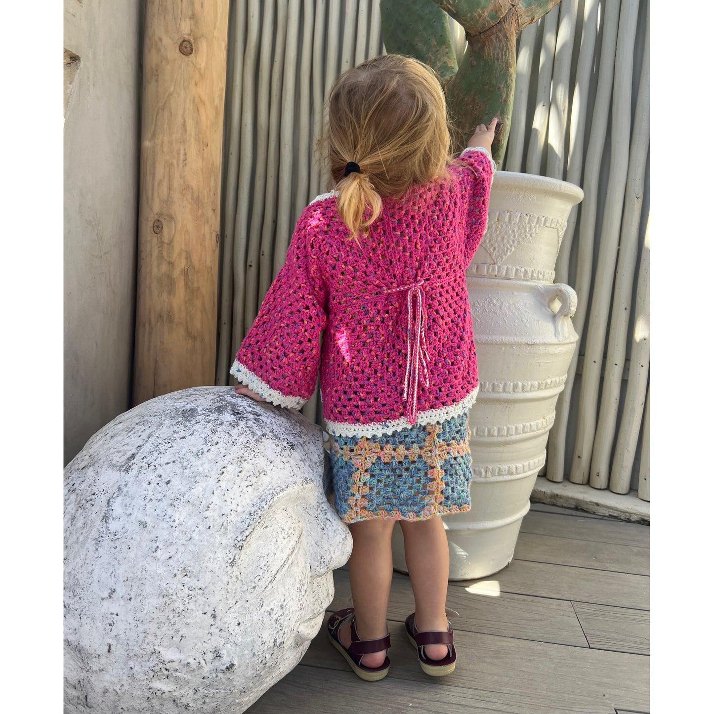 Cárdigan tipo kimono: una pieza única