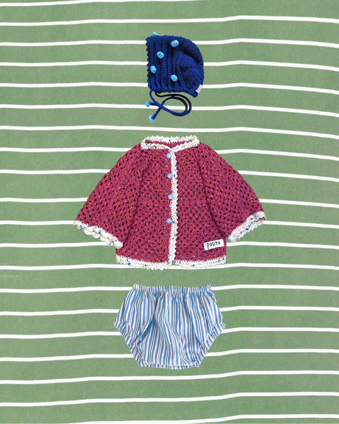 Rayitas azul bloomer - PRE ORDER