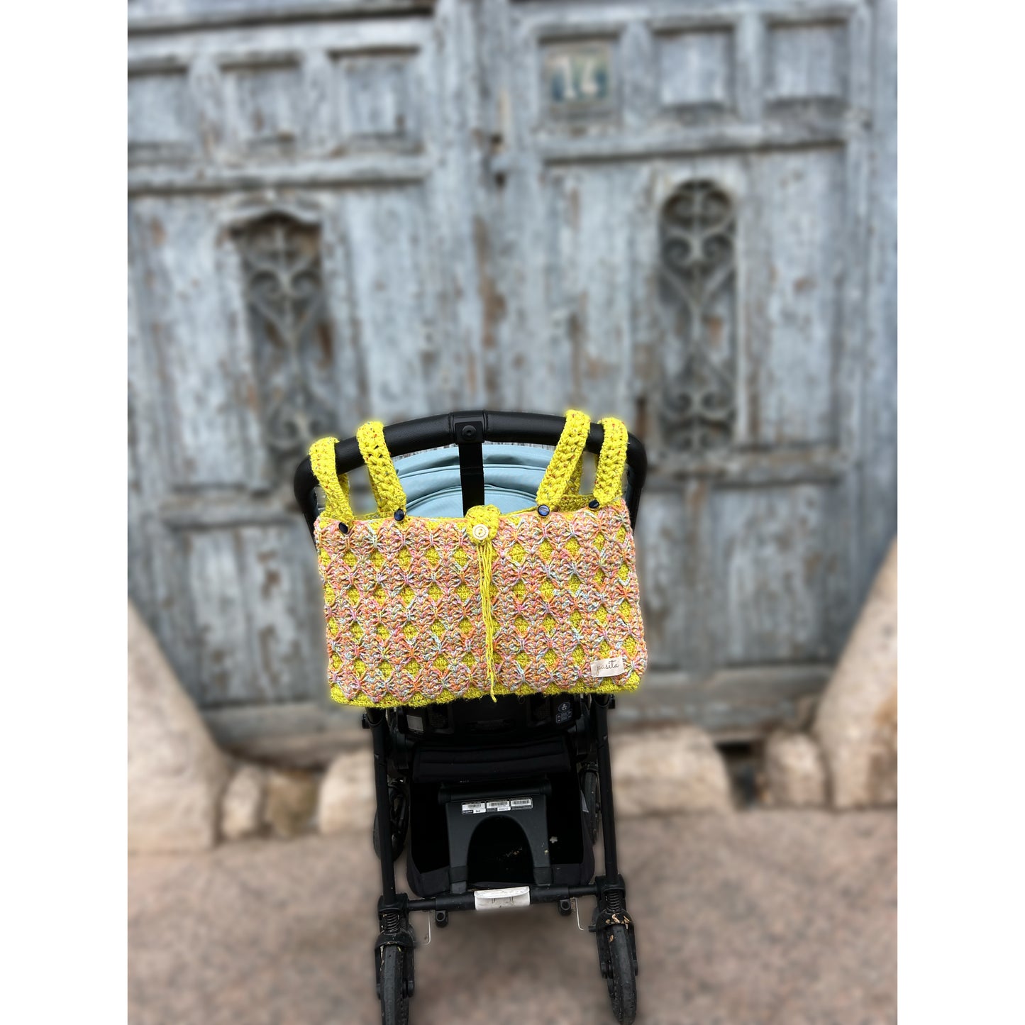 Yellow BB Stroller Bag