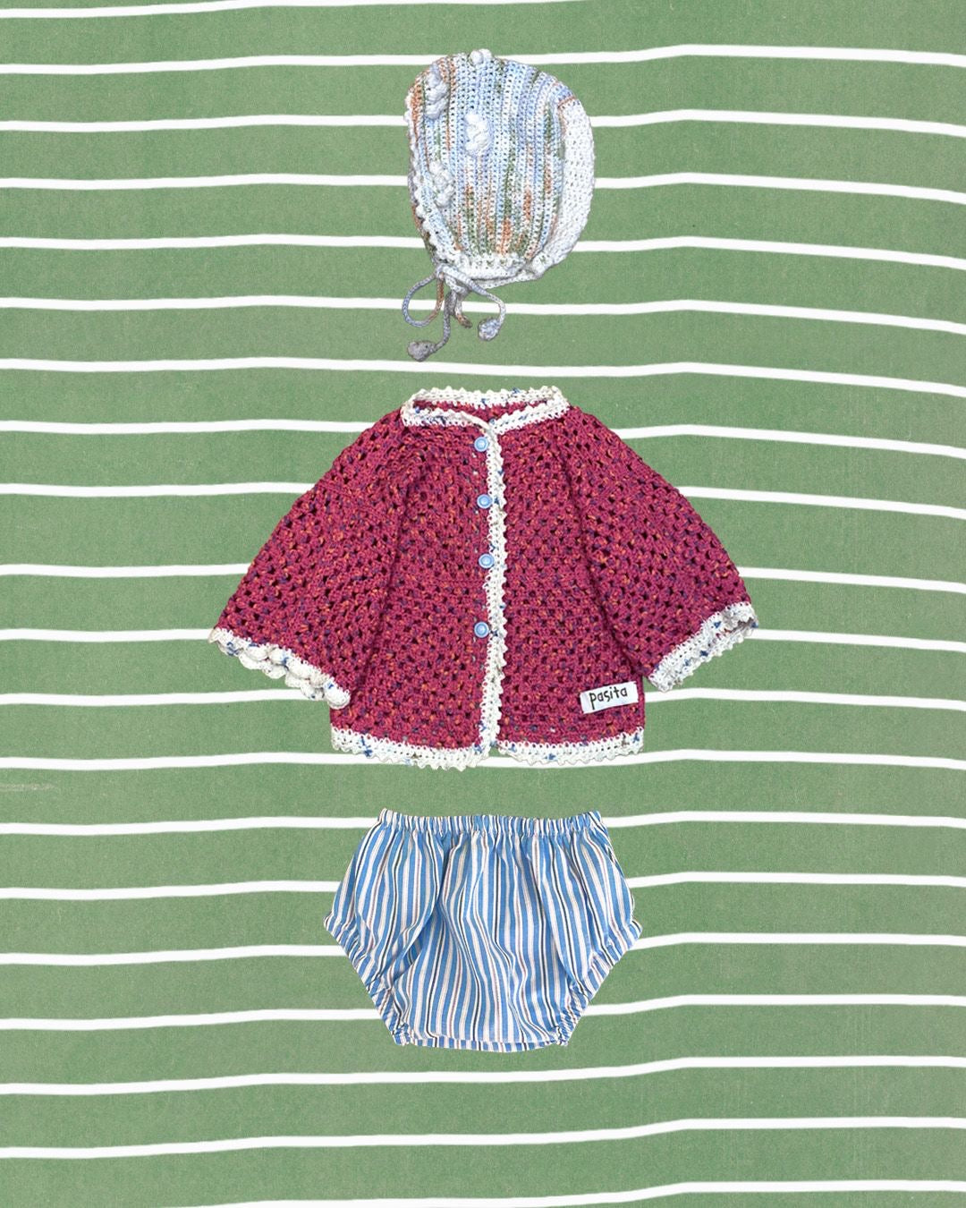 Rayitas azul bloomer - PRE ORDER