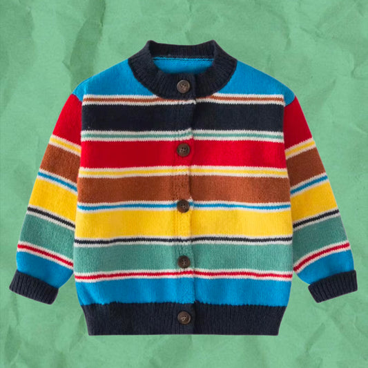 Boys colorful Cardigan