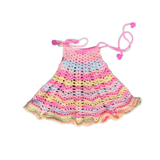 Rainbow Baby Dress - Made to order