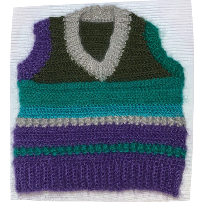 Crochet Mohair Vest